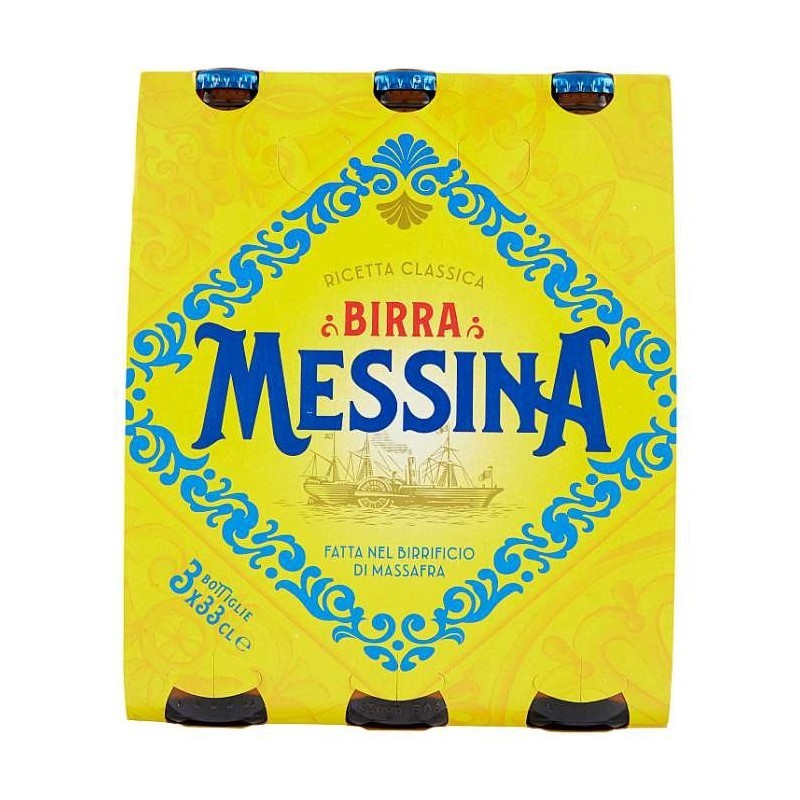 BIRRA MESSINA 330 ML X 3 X 8PZ