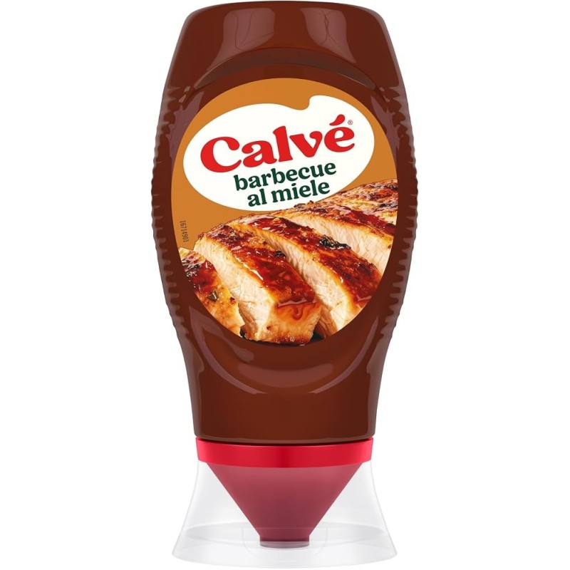 CALVÈ SALSA BBQ MIELE 250 ML X 8 CF