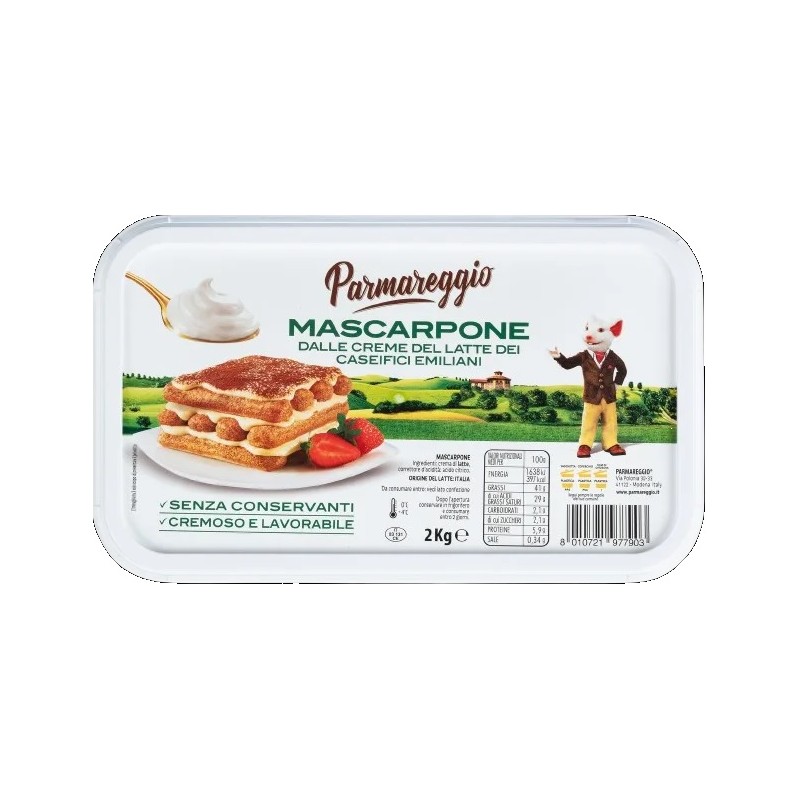PARMAREGGIO MASCARPONE 2000 GR X 3 CF