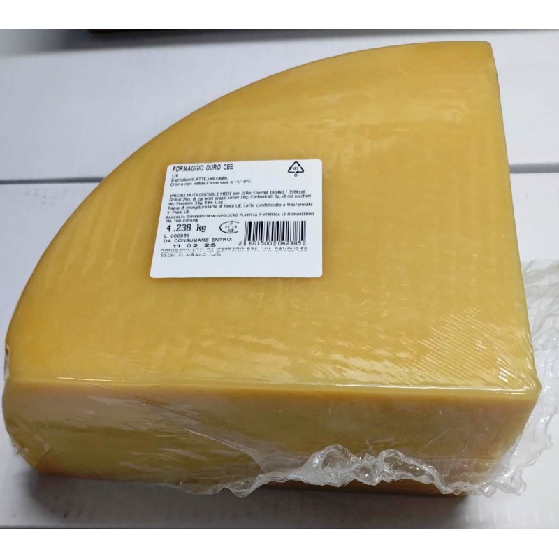 FORMAGGIO DURO DA GRATTUGIA 1/8 SV