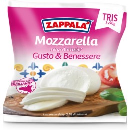 ZAPPALA\' S.LATTOSIO BOCCONCINO TRIS 90 GR X 3 PZ X 8 CF