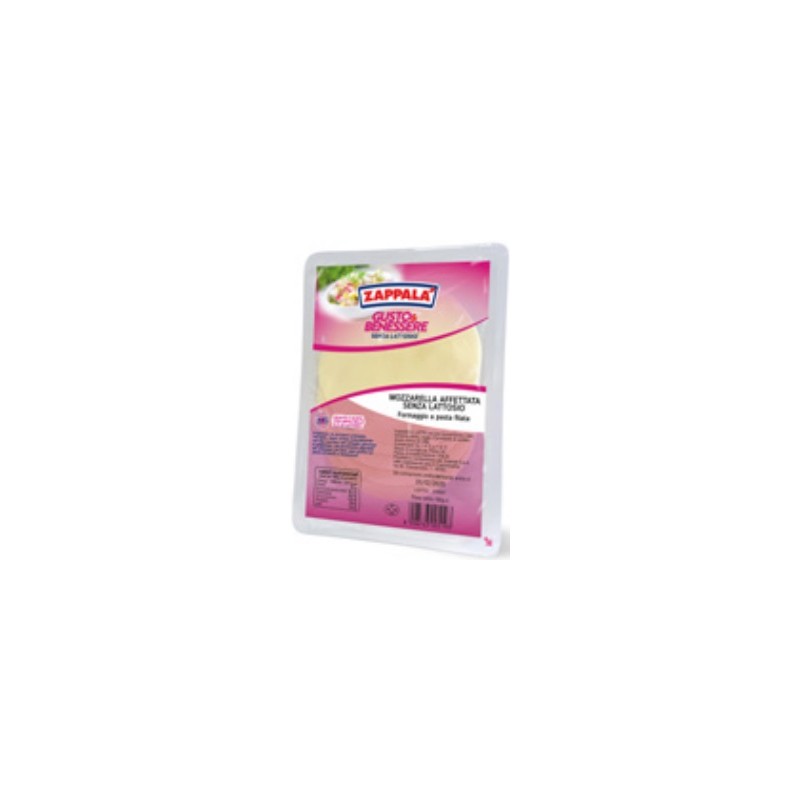 ZAPPALA\' S.LATTOSIO MOZZARELLA AFFETTATA 100 GR X 14 CF
