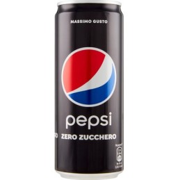PEPSI ZERO REG. LATT. 330ML X 24