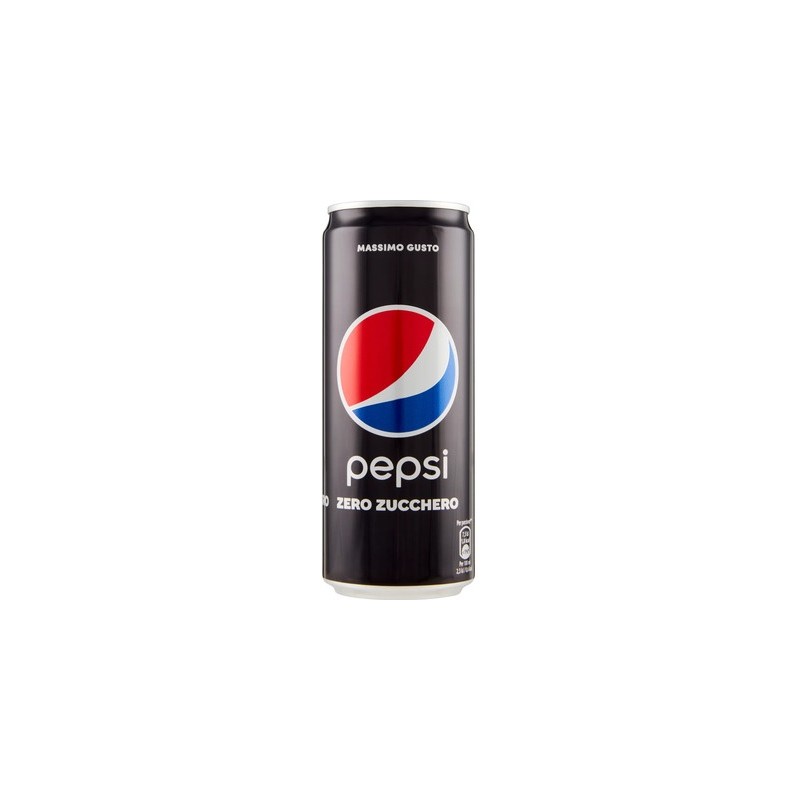 PEPSI ZERO REG. LATT. 330ML X 24