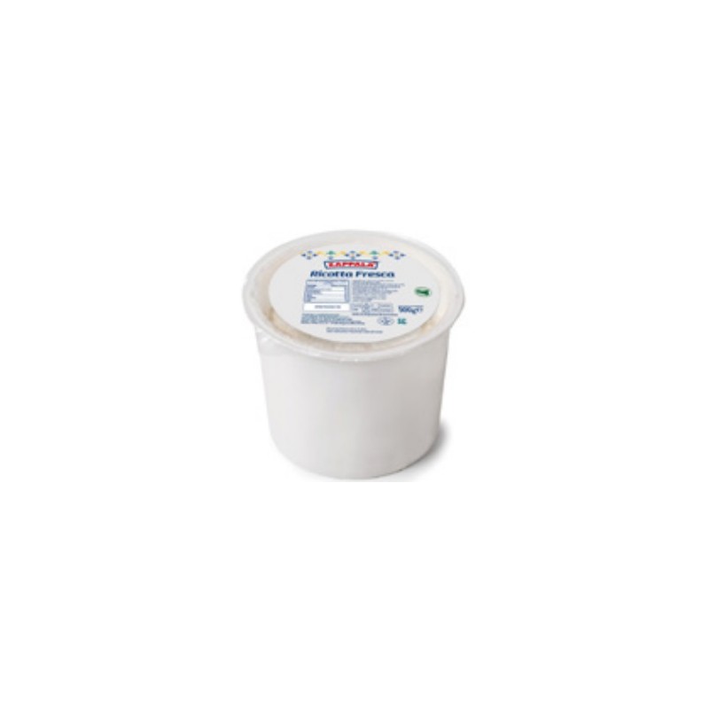 ZAPPALA\' RICOTTA FRESCA C/LATTE DI PECORA 500 GR X 6 CF
