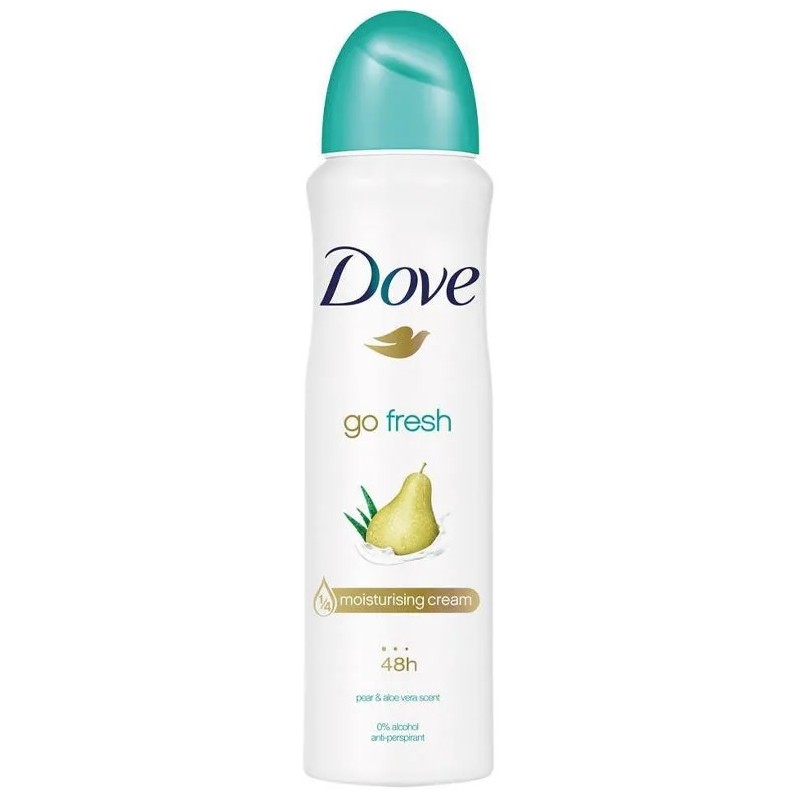 DOVE DEO SPRAY 150 ML PERA & ALOE X 6 CF