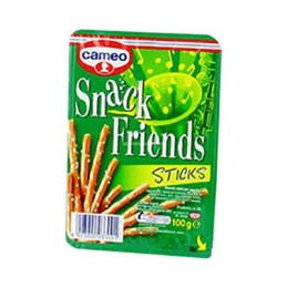 CAMEO SNACK FRIENDS PEANUT POPS 150 GR X 10 CF