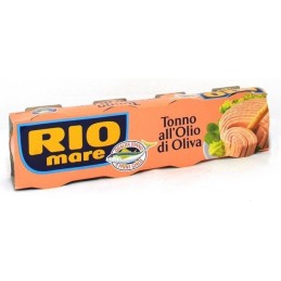RIOMARE TONNO OLIO OLIVA 80 X 4 PZ