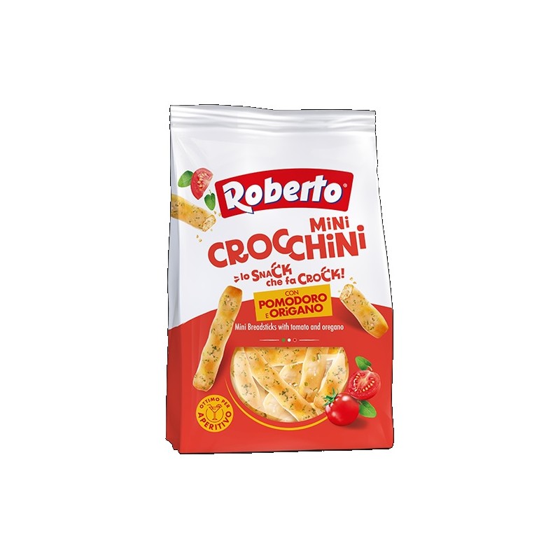 ROBERTO GRISSINI MINI CROCCHINI POM&ORIG 150 GR 10 CF