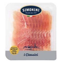 SIMONINI PROSCIUTTO CRUDO AFFETTATO 100 GR X 18 CF