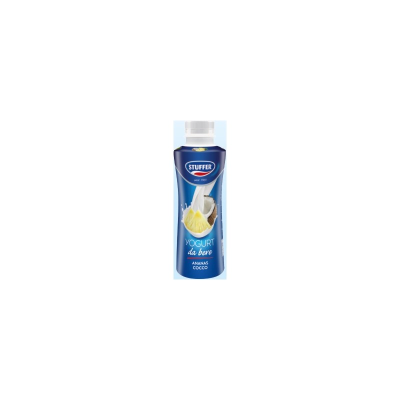 STUFFER YOGURT DA BERE ANANAS/COCCO 500 ML X 8 CF