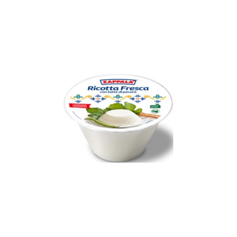 ZAPPALA\' RICOTTA FRESCA MISTO PECORA KG 1,6