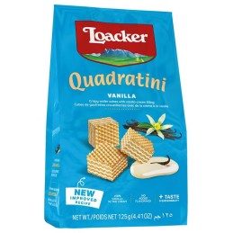 LOACKER QUADRATINI VANIGLIA 125 GR X 12 CF