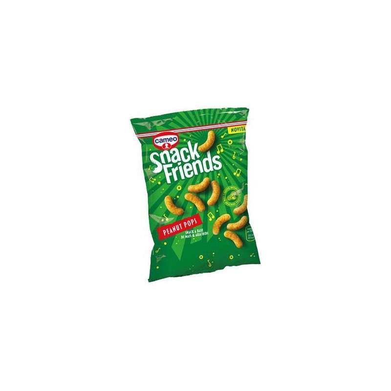CAMEO SNACK FRIENDS PEANUT POPS 150 GR X 10 CF