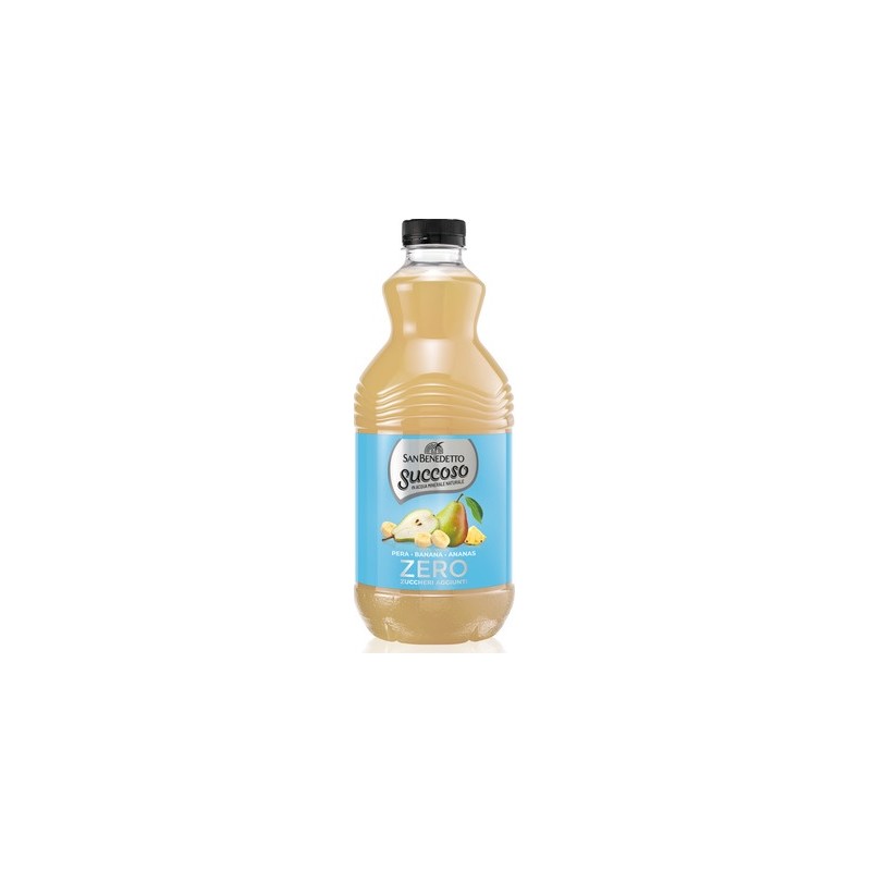 S.BENEDETTO ZERO SUCCOSO PERA-BAN-ANA 900 ML X 6 CF