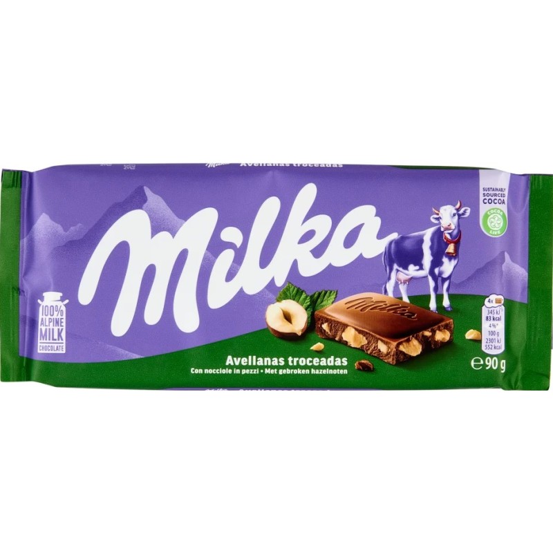 MILKA TAV NOCC. SPEZZATE 90G 24 PZ