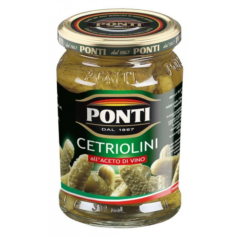 CETRIOLINI PONTI VASO 290 GR