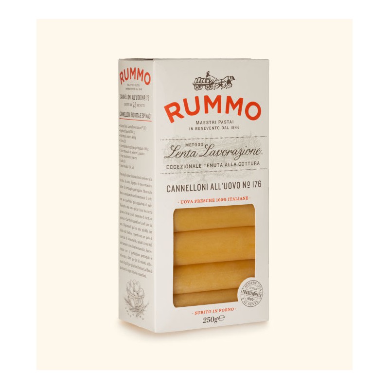 RUMMO CANNELLONI ALL\'UOVO 176 LL 12x250g