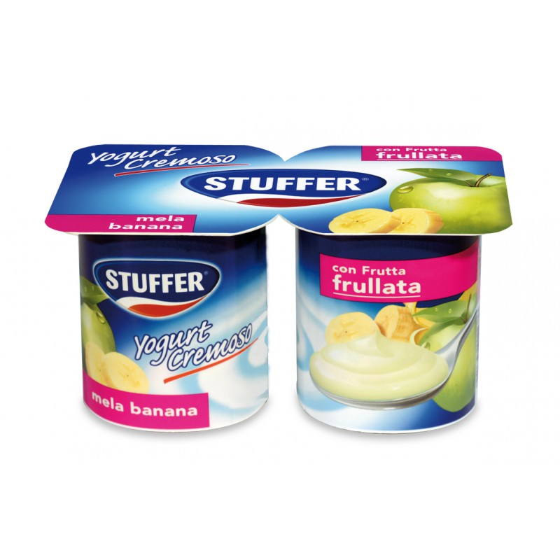 STUFFER YOG.CREM. MELA/BAN. FRUL. 2X125 GR.