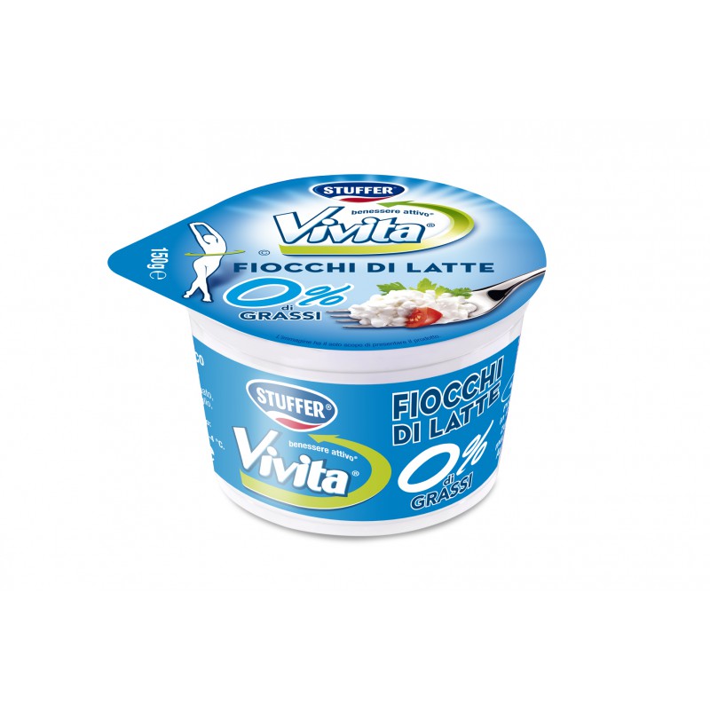 VIVITA FIOCCHI DI LATTE 0% DI GRASSI 150 GR.